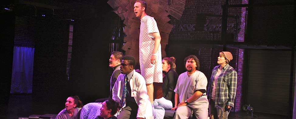 Front Porch Theatricals production of A New Brain that ran May 18-27, 2018 at the New Hazlett Theater. (Photo by Martha Smith)
