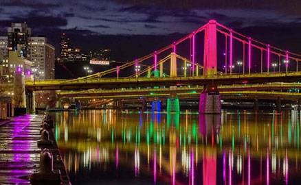 An illustration of environmental elements involved in our work to support the efforts of the Inflation Reduction Act.