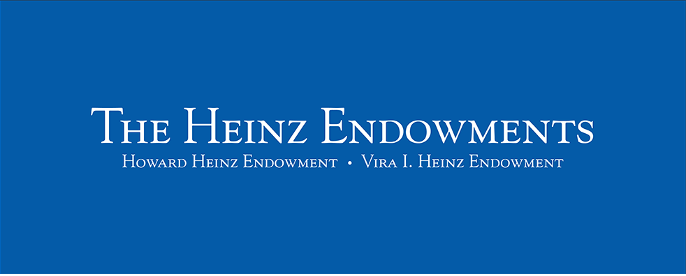 The Heinz Endowments logo with blue background